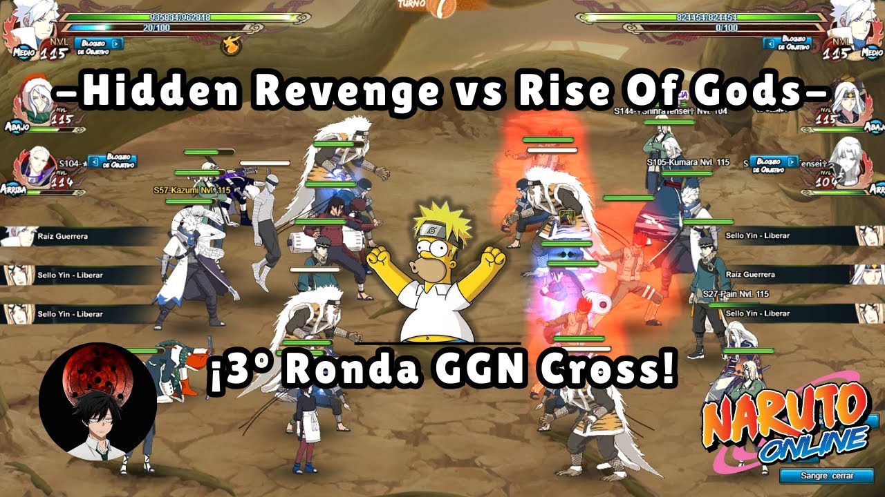 Estrategia y suerte caballeros 🧐❗❗❗Hidden Revenge vs Rise Of Gods [3ra Ronda GGN Cross-Server]