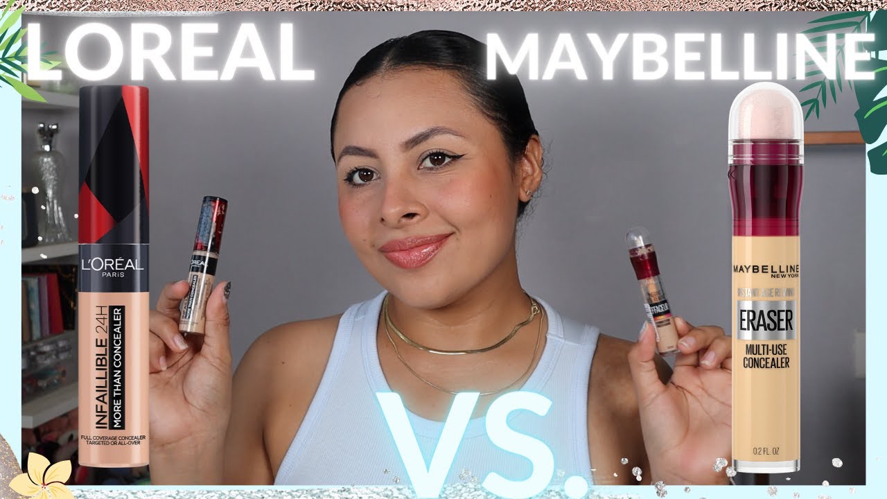 CORRECTOR  MAYBELLINE AGE REWIND ERASER VS, INFALLIBLE LOREAL | HolaLizy 🦋