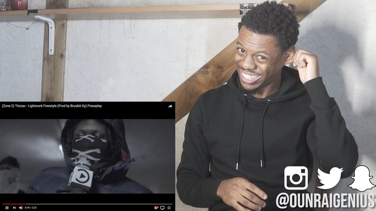 (Zone 2) Trizzac - Lightwork Freestyle (Prod by Bruskiii Ky) Pressplay | Genius Reaction