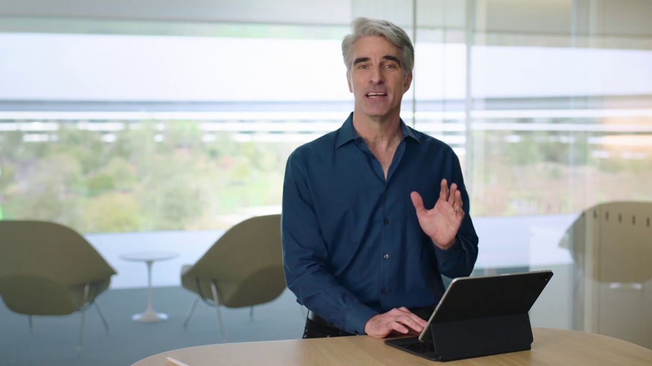 Apple - iPad OS - iPad Pro Cursor with Craig Federighi