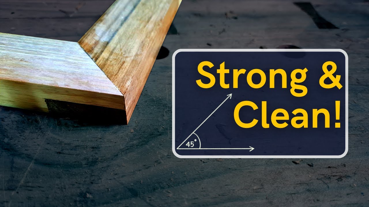 Handmade Perfection: Make a Mitered Half Lap Joint with Only Hand Tools