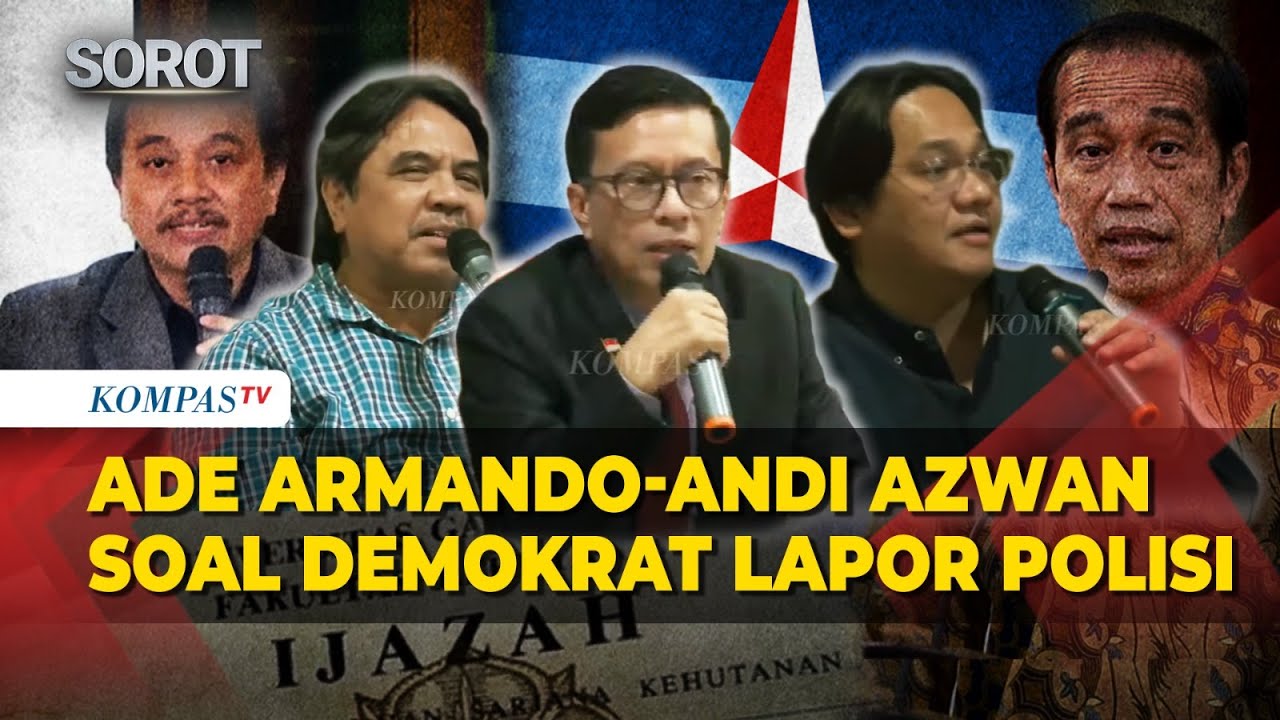 [FULL] Ade Armando, Andi Azwan hingga Farhat Soal Demokrat Lapor Polisi Terkait Kasus Ijazah Jokowi