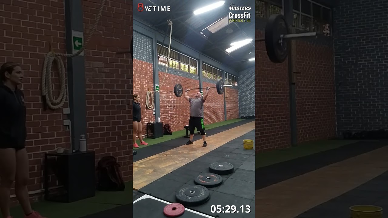 LATAM MASTER José conde categoría 50-54 wod 26.3 A y B
