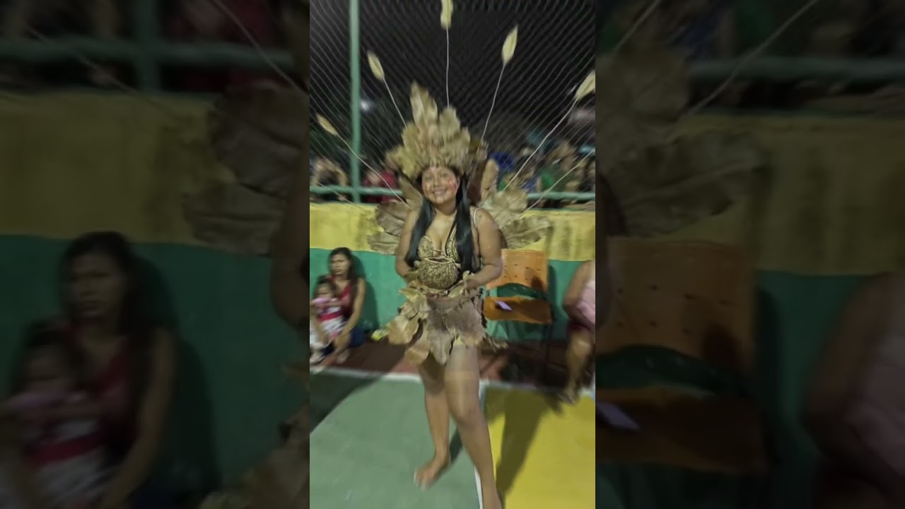 Jogos e danças interculturais do município de alvarães na aldeia marajai