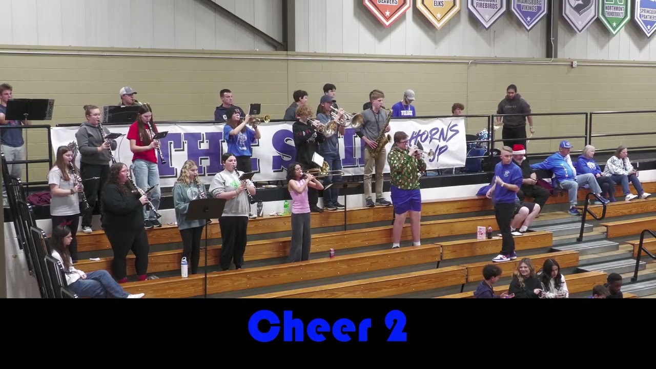 Miamisburg Pep Band - 12/23/2025 - Miamisburg vs Springfield