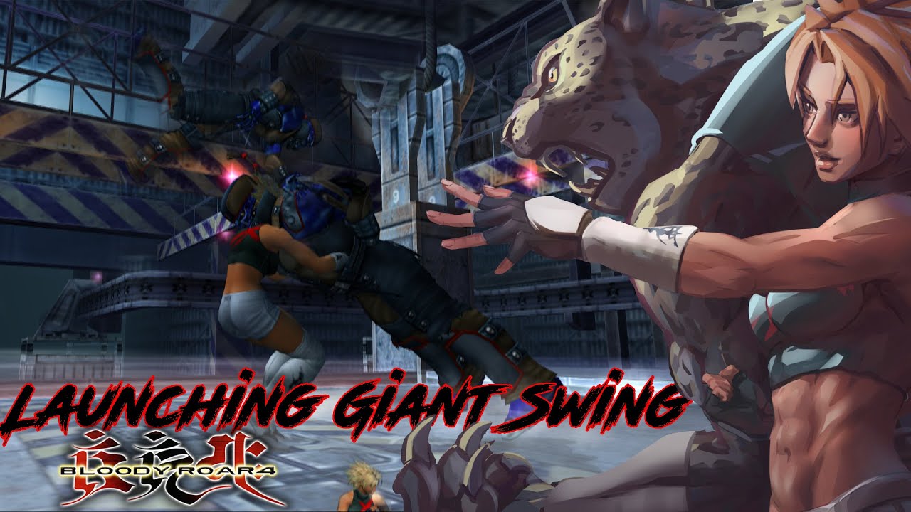 Launching Giant Swing?! - (Bloody Roar Shina Combos)