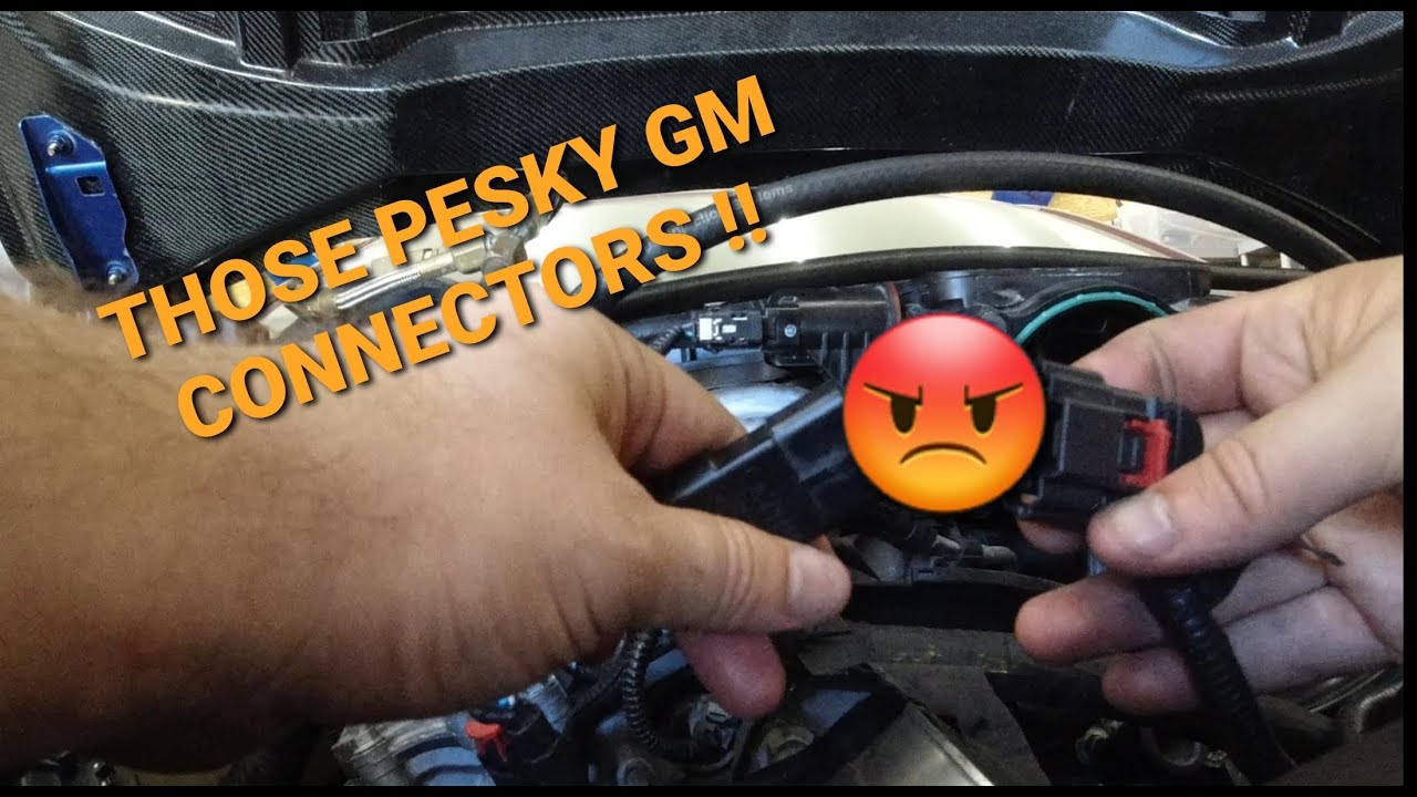 How To Unclip Those Annoying GM/Chevy Connectors White Red and Gray 2016-2020 Camaro