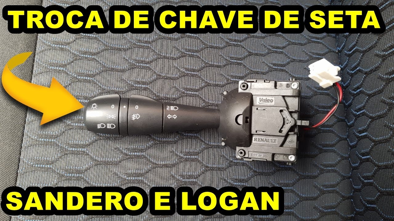 COMO TROCAR A CHAVE DE SETA DO SANDERO, LOGAN E DUSTER