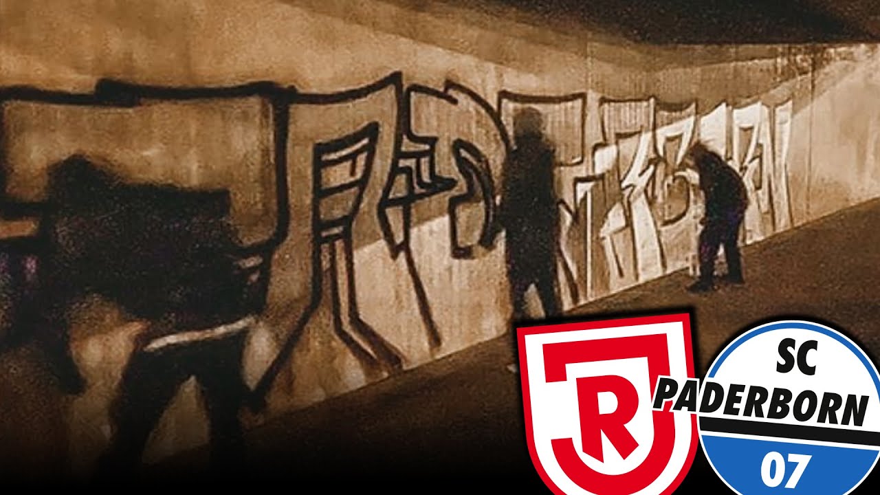In der Nacht: Überraschungsbesuch der Paderborn-Ultras in Regensburg...