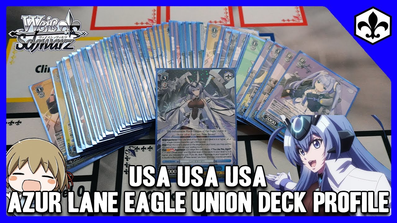 USA USA USA -Azur Lane Weiss Schwarz Deck Profile-