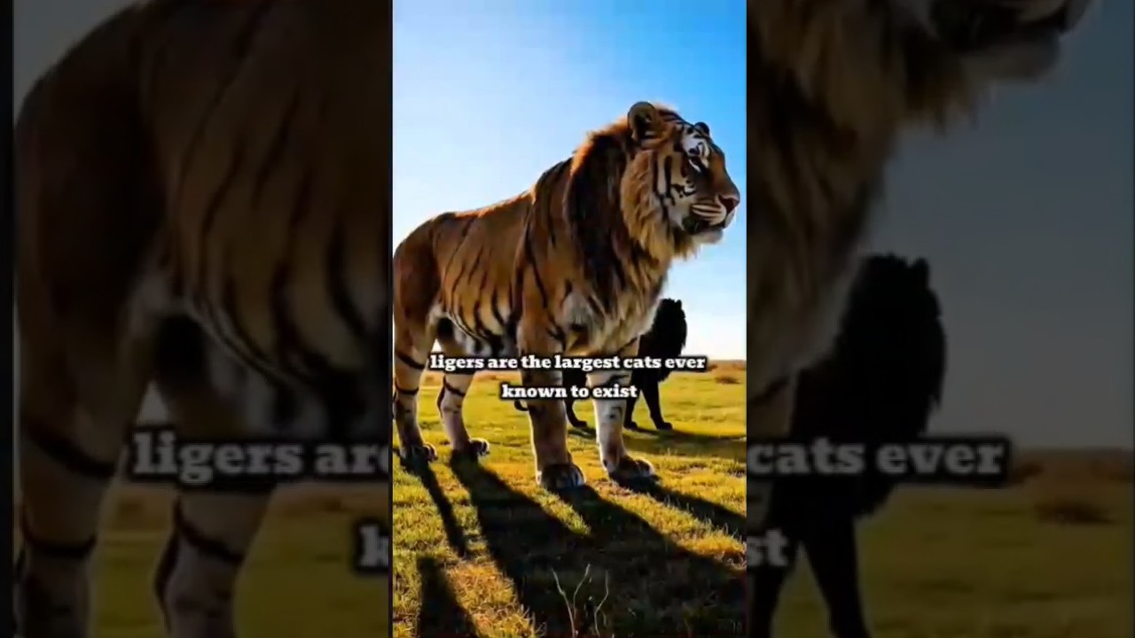 Лигр &mdash; самая большая кошка, когда-либо ходившая по Земле.