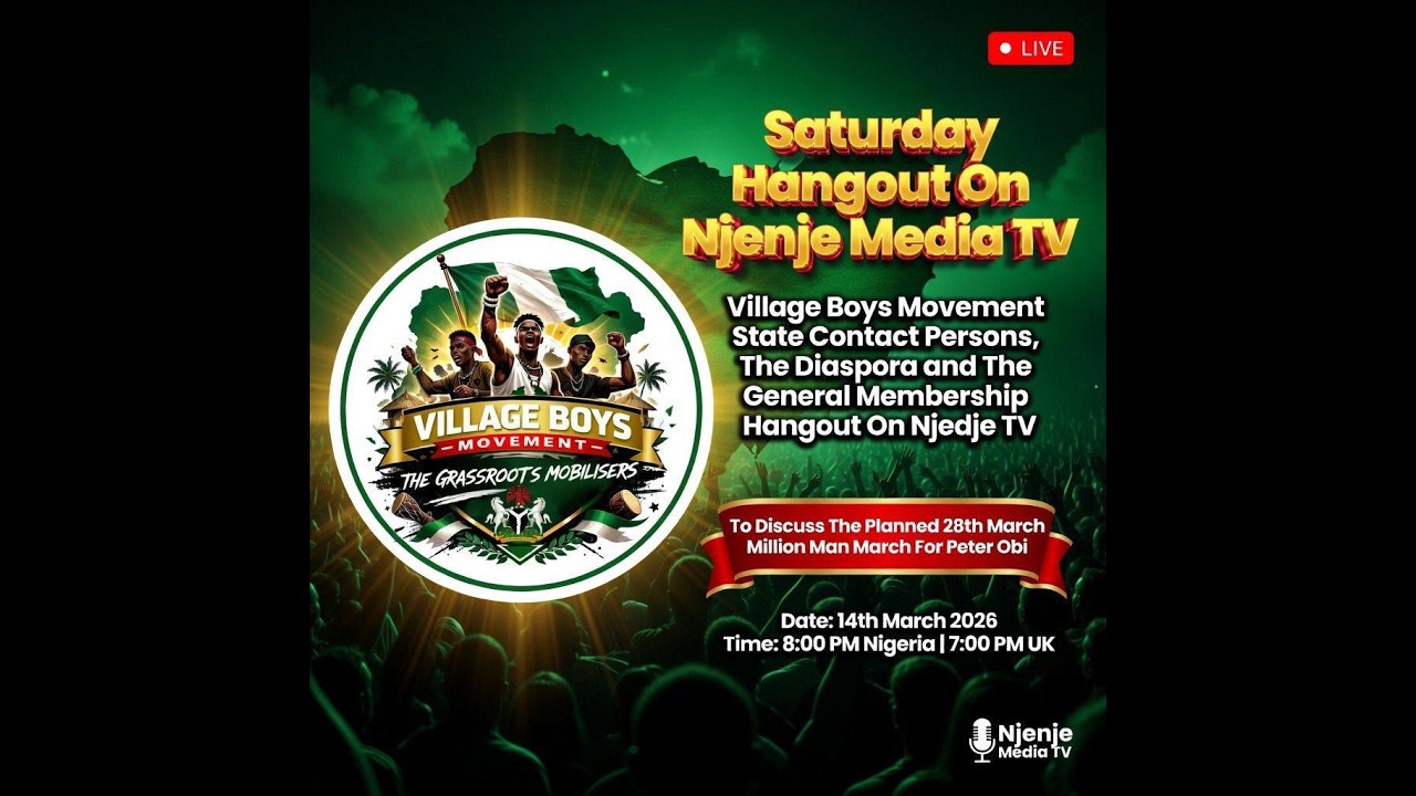 Village Boys Movement Saturday Hangout On Njenje Media TV