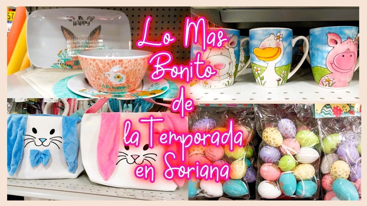 SORIANA, Lo Más Bonito de la Temporada para Decorar tu Hogar
