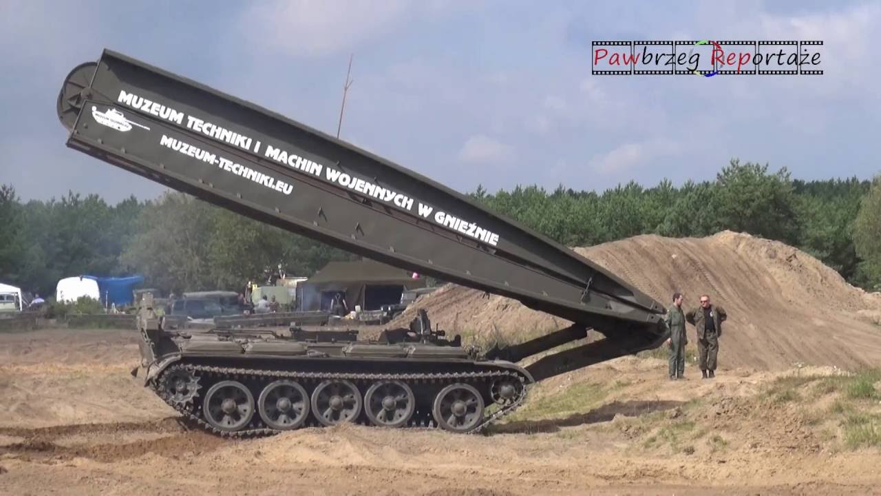Most BLG-67 rozkładanie i składanie - Zlot Borne Sulinowo 2016