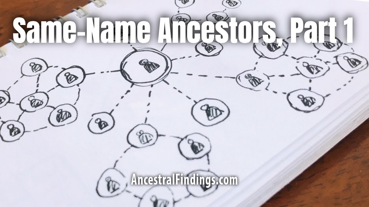 AF-1236: Same-Name Ancestors, Part 1: The Method | Ancestral Findings Podcast