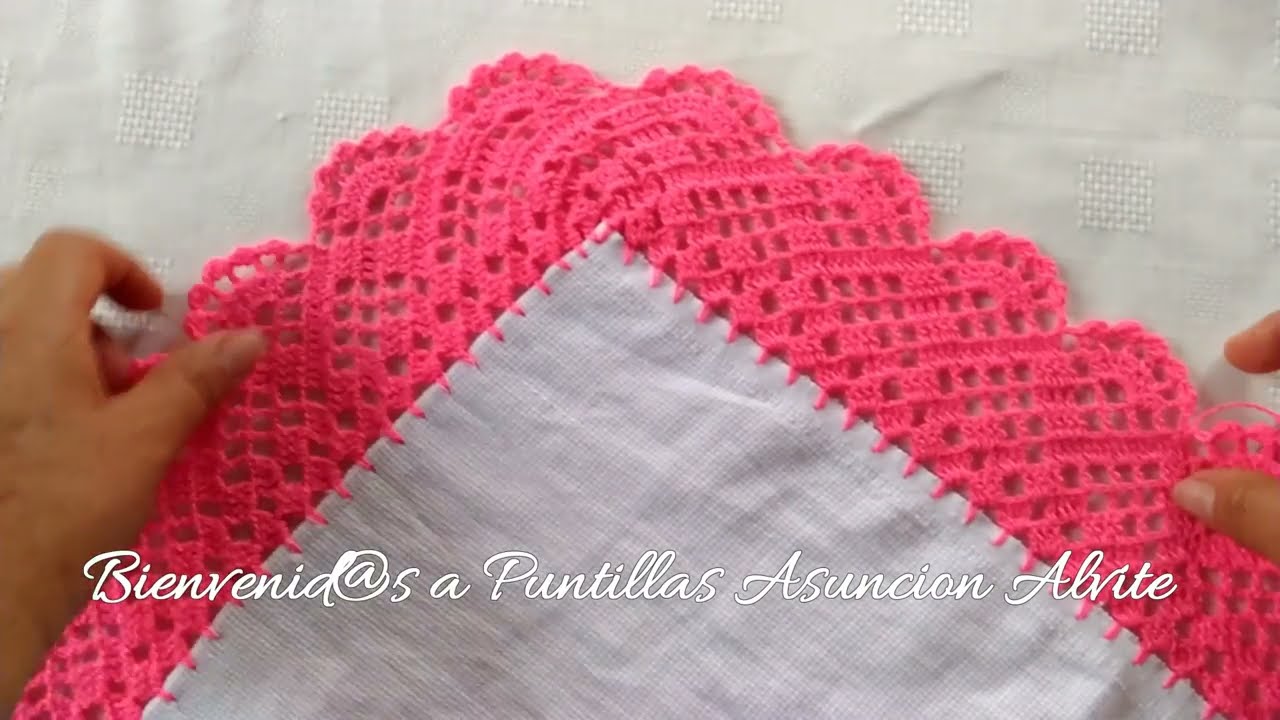 PUNTILLA NUM 456 PARA MANTELES#arte #crochet #manualidades #tejidos #puntillas #bordados #parati