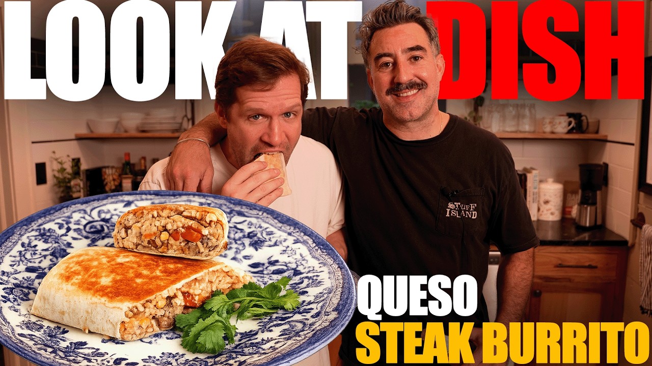 The Perfect Steak Burrito with Queso