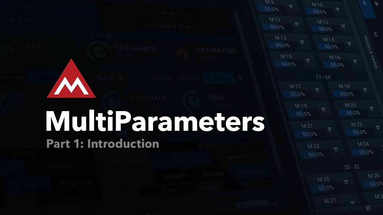 MultiParameters #1 - Introduction