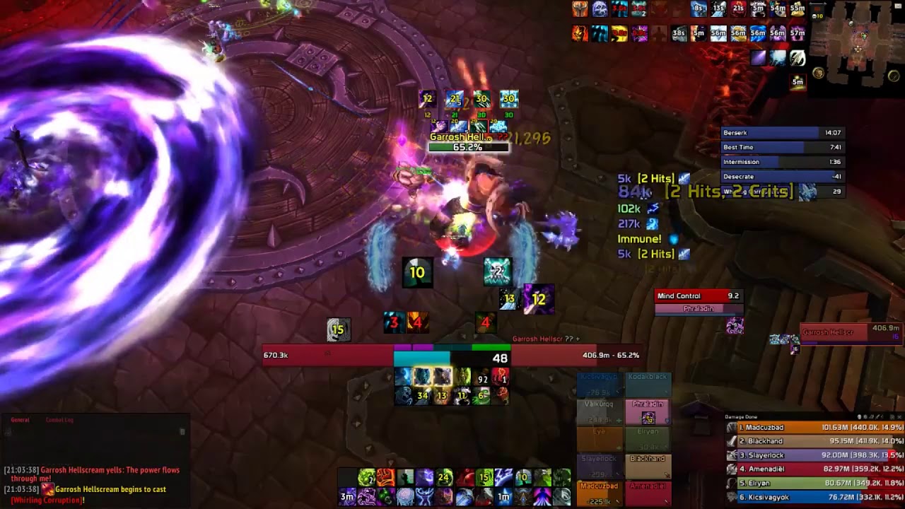 Mythic  - Garrosh Hellscream 10 Heroic Realm First! Tauri WoW szerver !