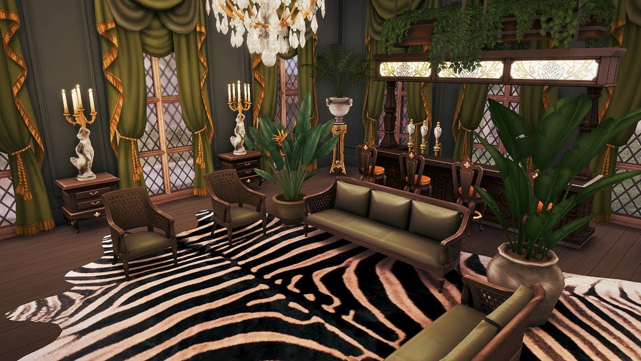 PALÁCIO IMPERIAL - Pt. II (INTERIOR) - The Sims 4 Speed Build (CC)
