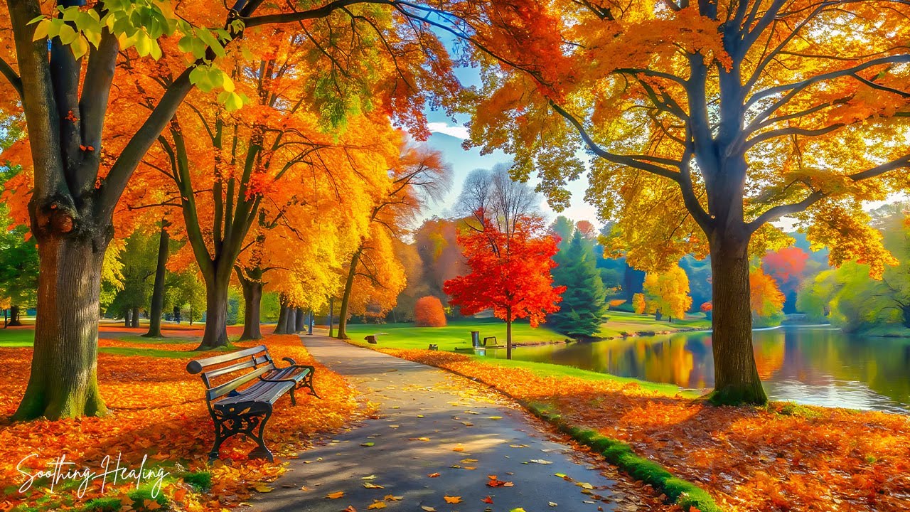 Красивая расслабляющая музыка 🍁 Осенние мелодии для снятия стресса и исцеления