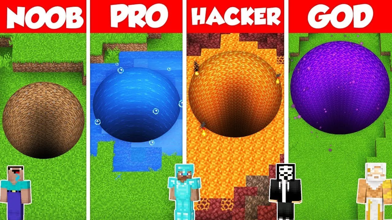 SECRET TUNNEL HOUSE BUILD CHALLENGE - Minecraft Battle: NOOB vs PRO vs HACKER vs GOD / Animation