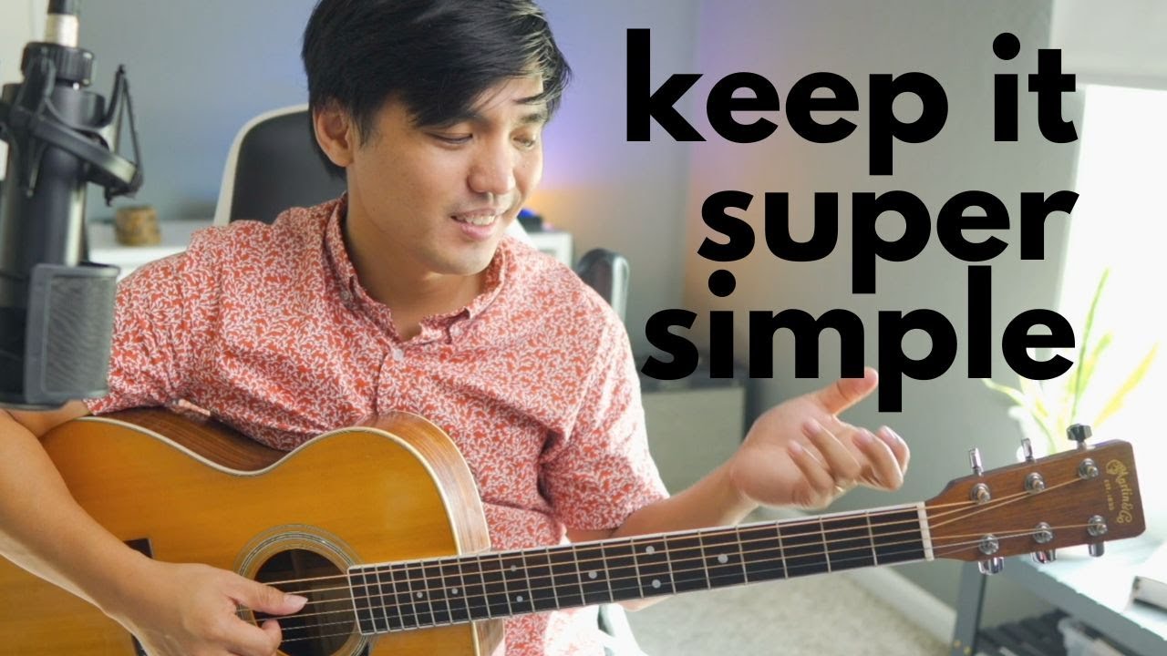 Simplify Fingerstyle. My rule in the key of C