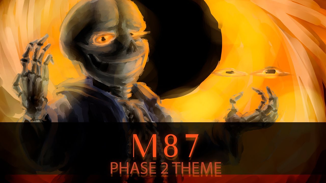 Blackhole growing  (M87 theme phase 2)