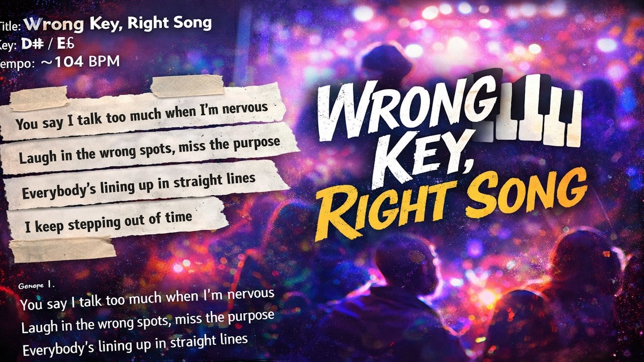 Wrong Key, Right Song &mdash; Synthesized Souls (Official Indie Pop Video)