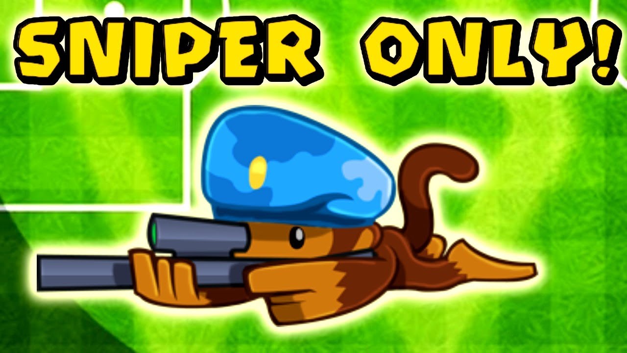 I Used the Sniper Monkey Every Game and this happened..