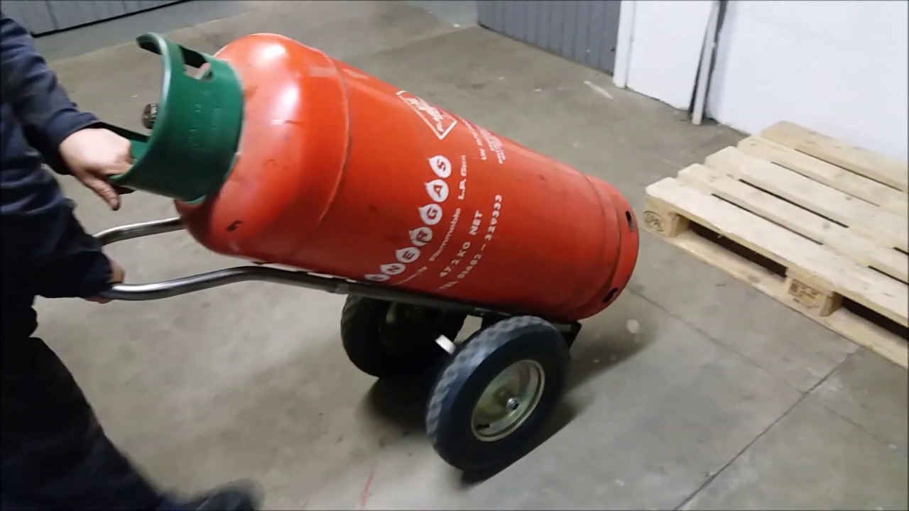ZERO HAND TRUCK - GAS CYLINDER HAND TRUCK