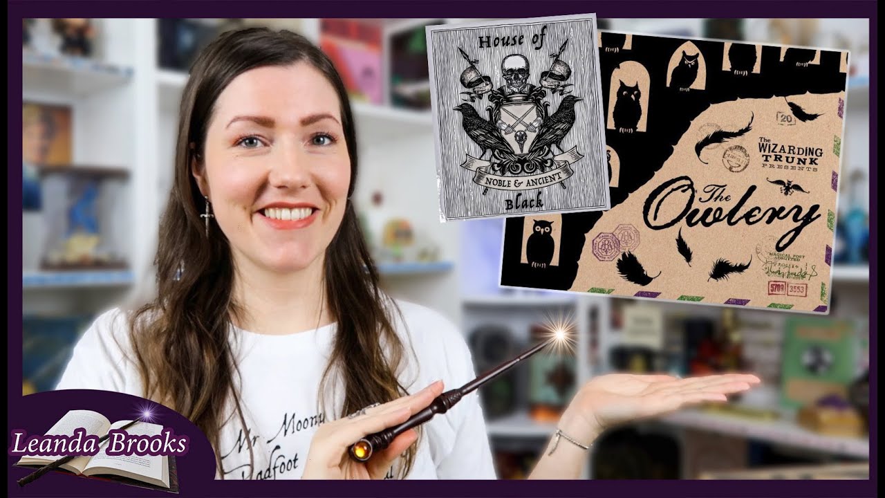 The WIZARDING TRUNK Special Edition: HOUSE OF BLACK🐺 | Harry Potter Box