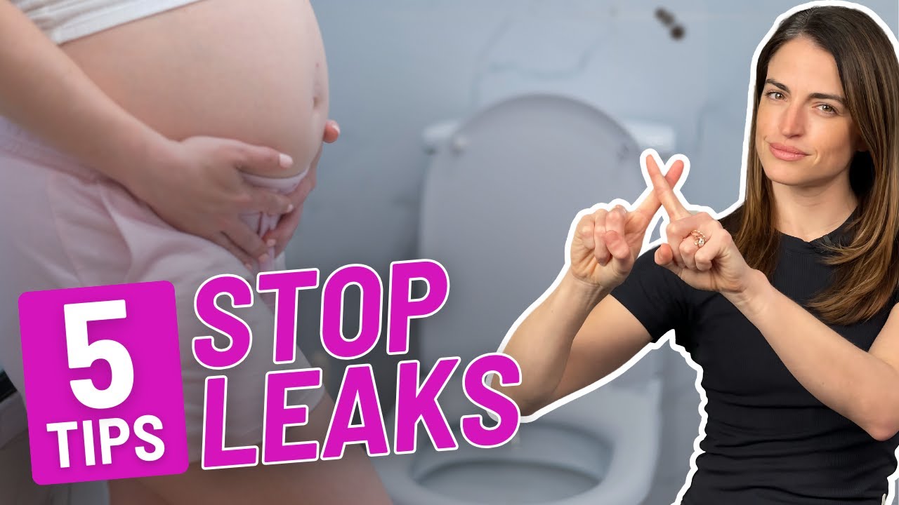STOP LEAKING During Pregnancy // Pelvic Floor Tips to Fix Urinary Incontinence