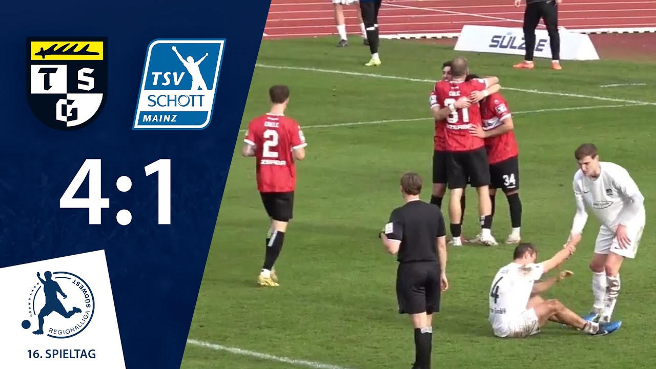 Eroglu-Gala! Dreierpack! | TSG Balingen - TSV Schott Mainz | 16. Spieltag RLSW