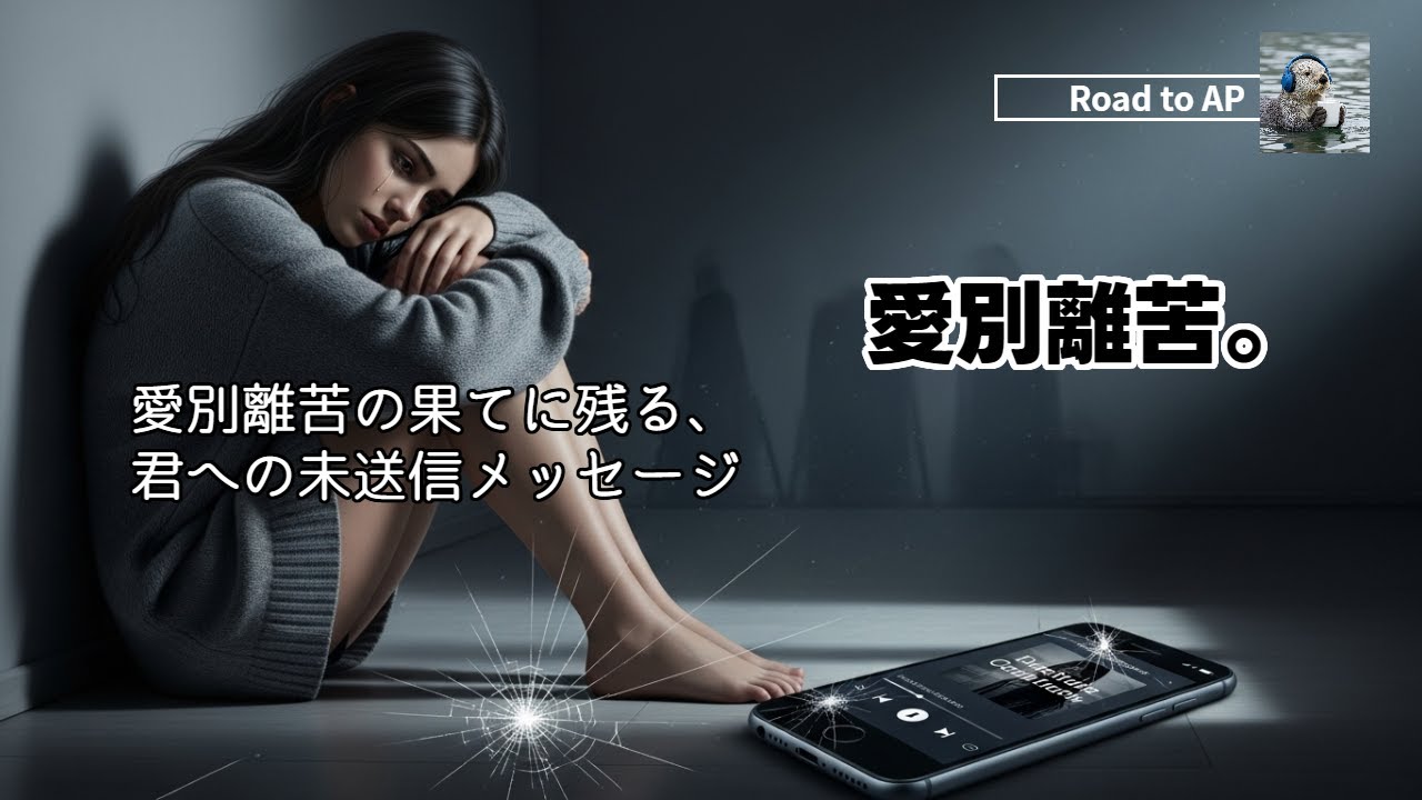 【愛別離苦。】君のいない日本語｜正論（四字熟語）で殴っても、この寂しさは消えてくれない。#JPOP#新曲#失恋ソング#愛別離苦#四字熟語#切ない#MusicVideo#歌詞動画#インディーズ#泣ける歌