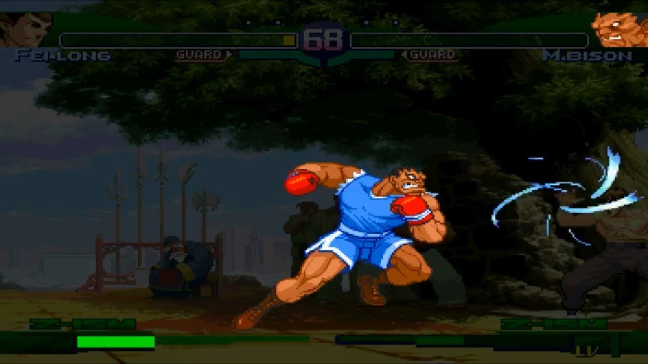[TAS] Fei Long VS M. Bison (Balrog) (Street Fighter Zero 3)