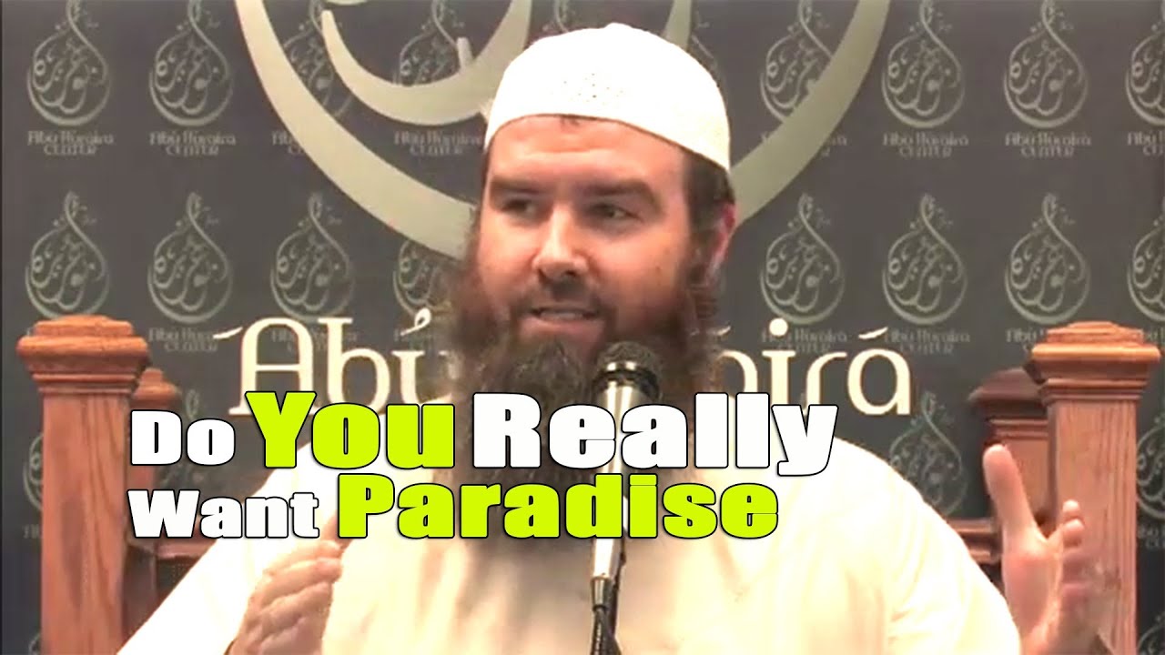 Do You Really Want Paradise - Abdur-Raheem McCarthy
