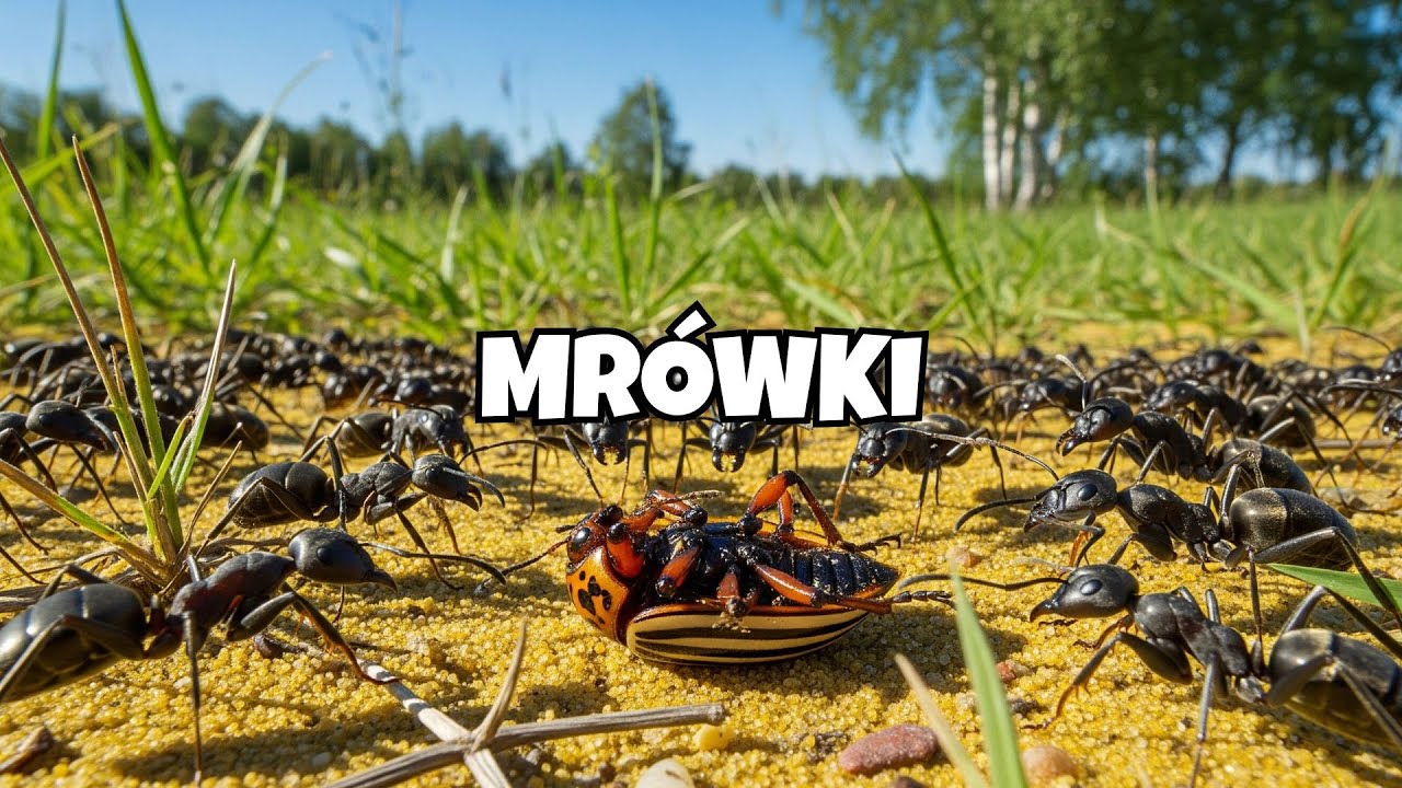 Tajemniczy ŚWIAT MRÓWEK - Jak wygląda życie w mrowisku? 🤔