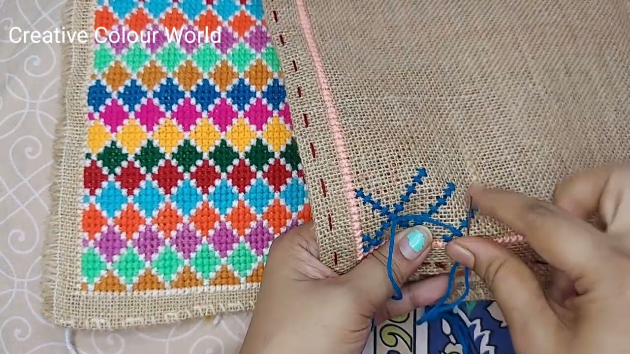 New multicolour ason design tutorial vedio ll Creative Colour World ll