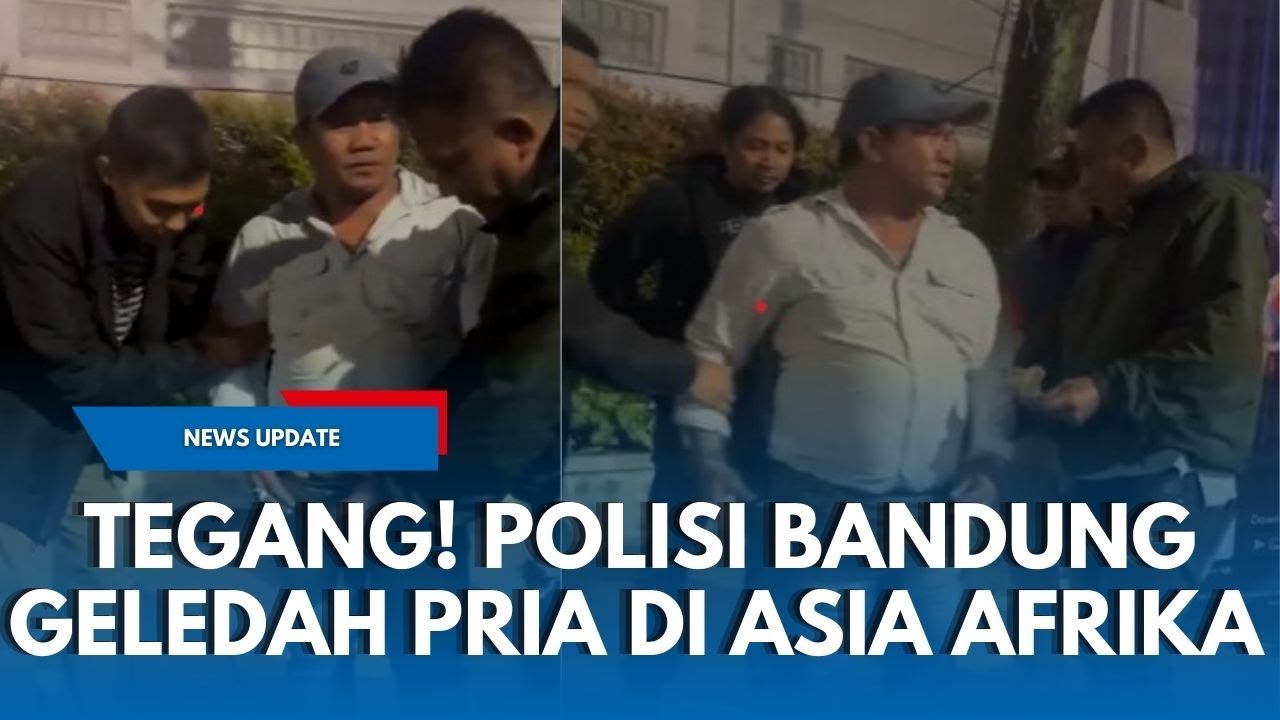 PULUHAN PREMAN Diringkus Polisi di Asia Afrika Bandung, Digelandang ke Polsek Belakang Rumdin KDM