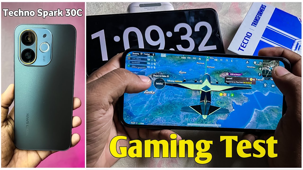 Игровой тест Techno Spark 30C — тест производительности с процессором D 6300