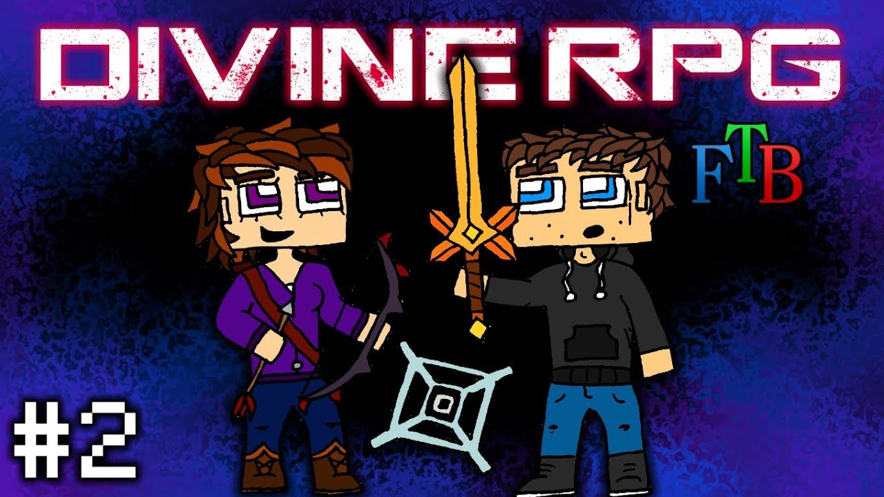 Minecraft: Feed the Beast w/ DivineRPG - Let's Mine! (Part 2)
