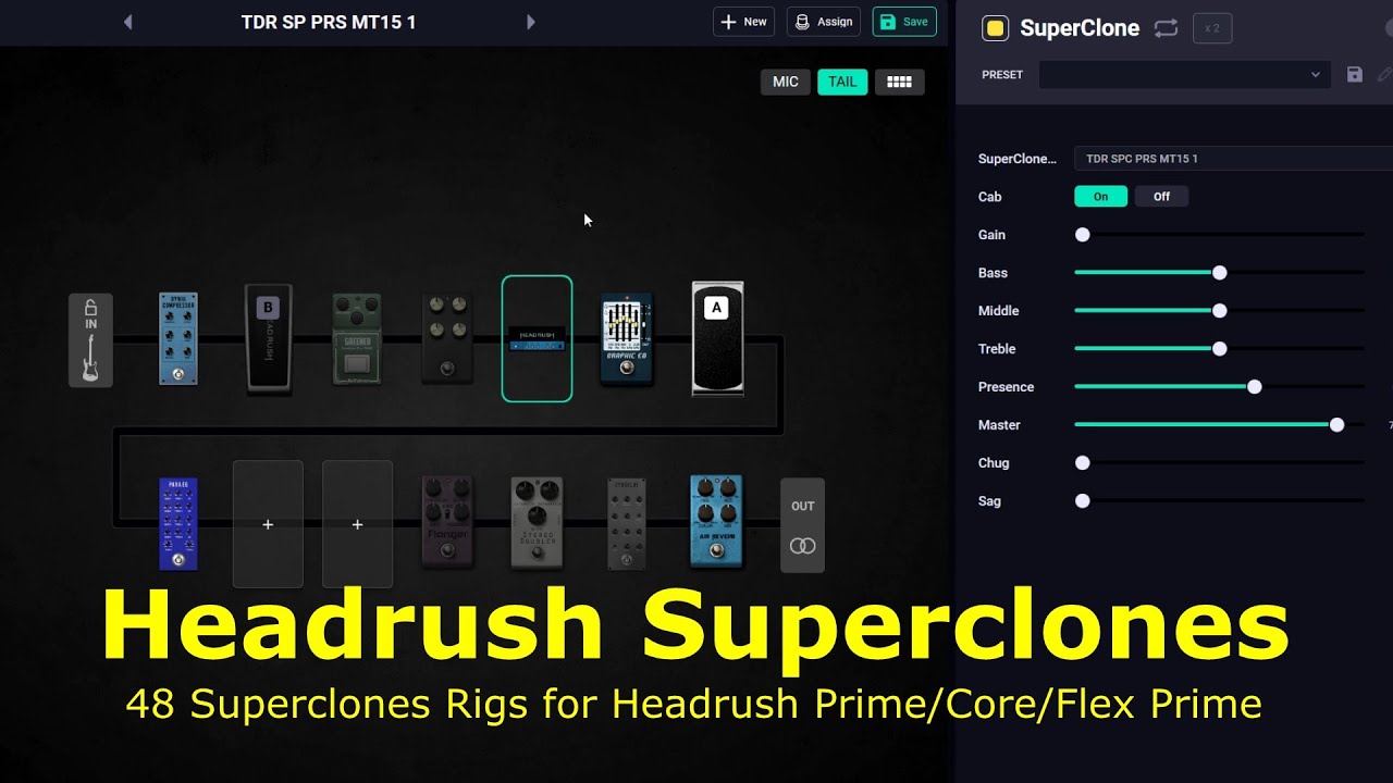 Headrush Superclones