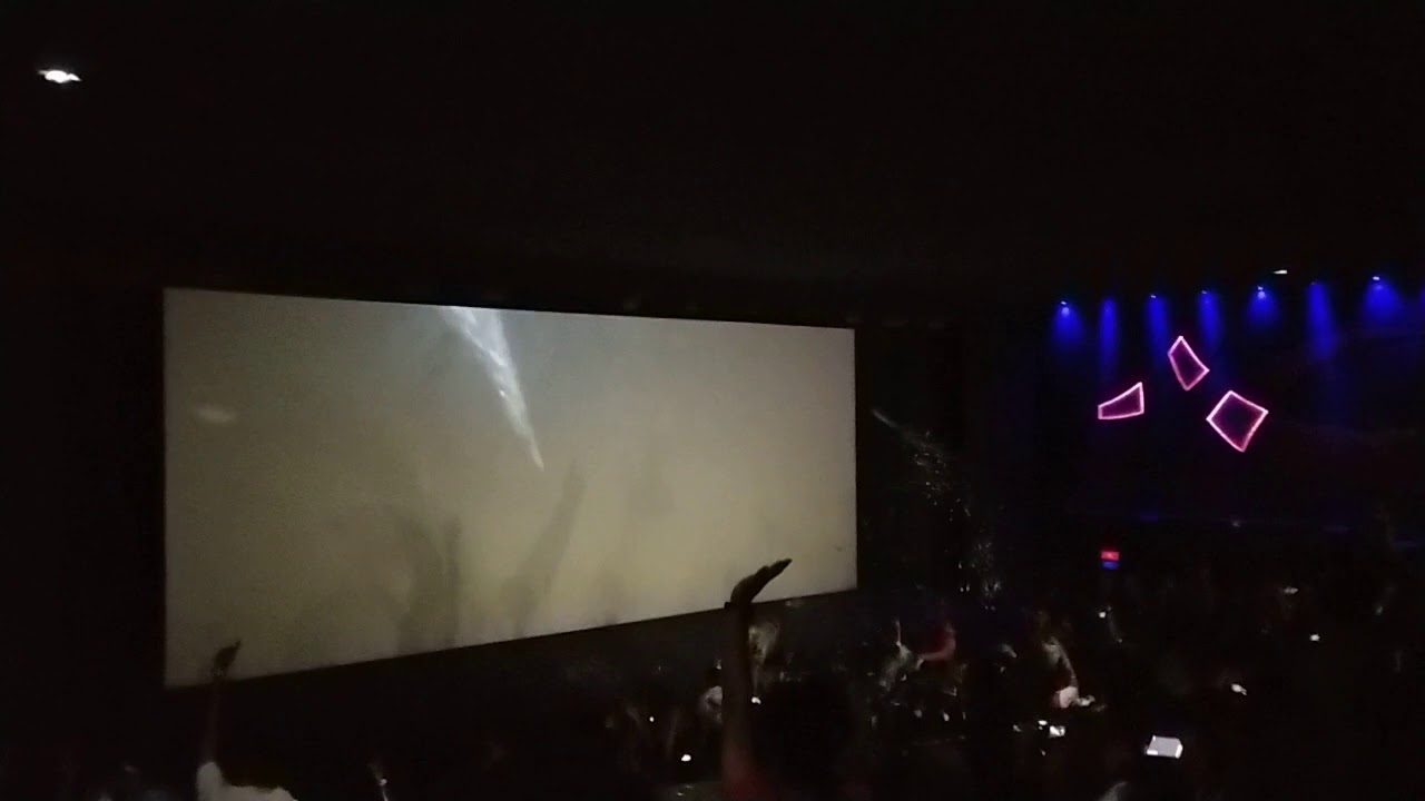 ഒടിയ൯ തിയേറ്റ൪ വ്യൂ, Odiyan theater view from palakkad