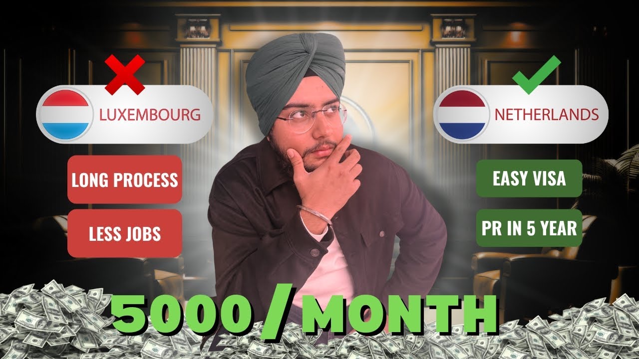 Where you should move?? Luxembourg or Netherlands | Tax  | Salary and Cost of Living