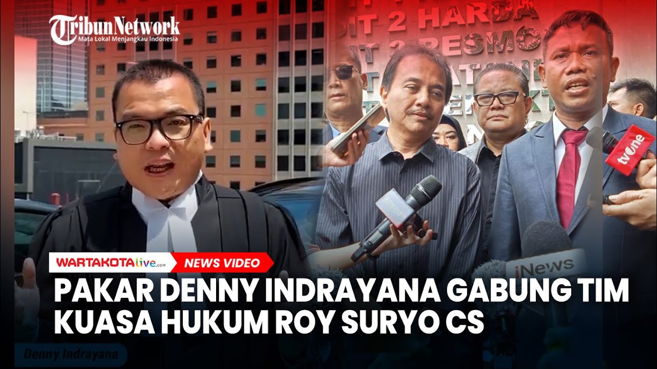 Pakar Denny Indrayana Gabung Tim Kuasa Hukum Roy Suryo cs