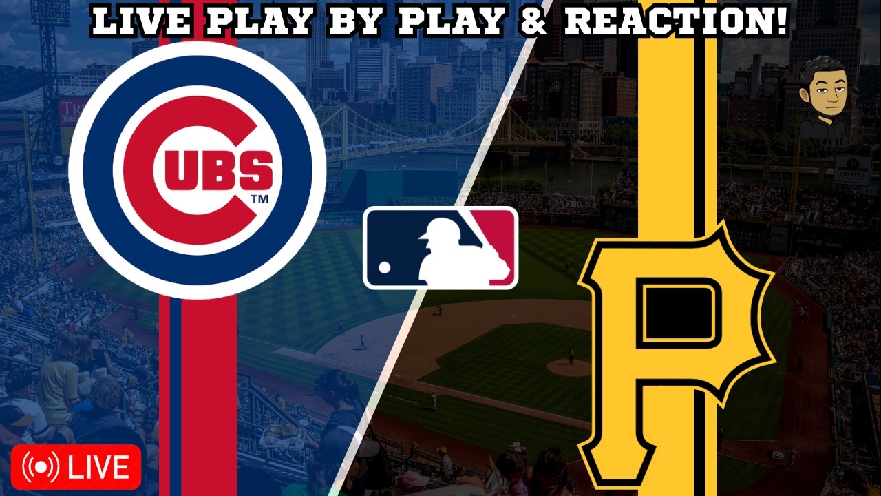 Chicago Cubs vs Pittsburgh Pirates | MLB Livestream Live Radio Broadcast