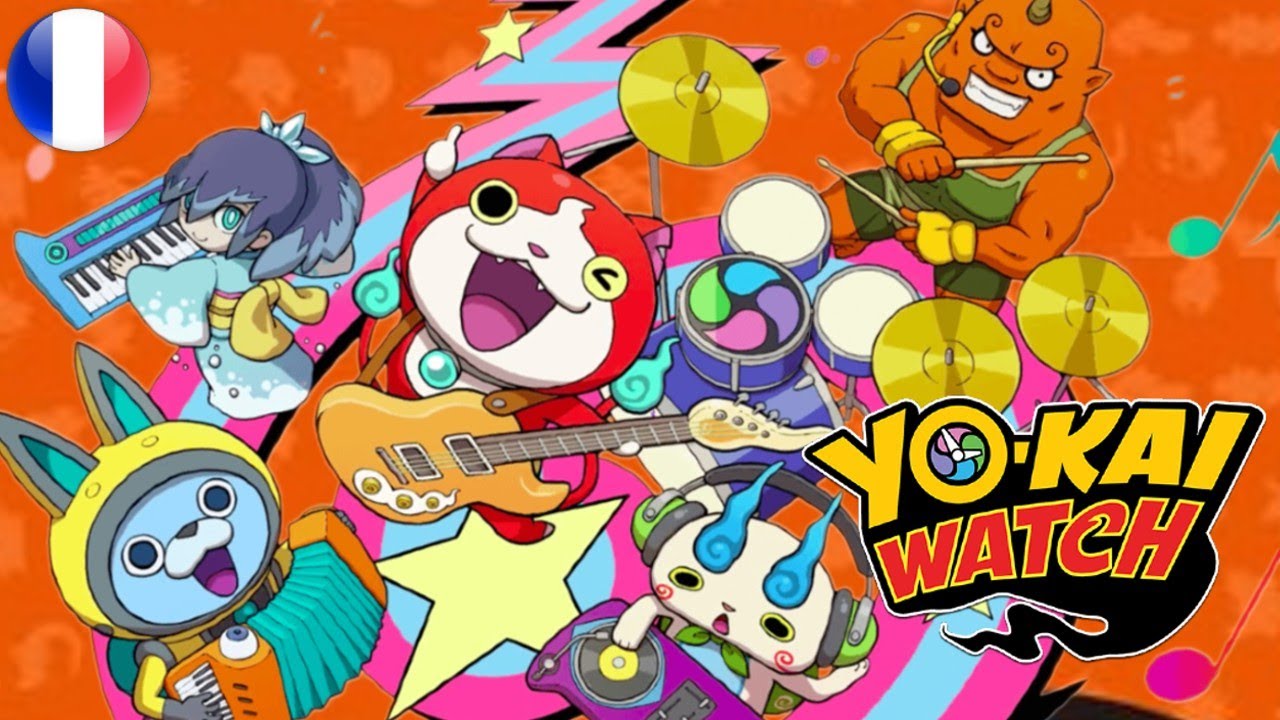 TOUT les GÉNERIQUES des JEUX YO-KAI WATCH ( 1 2 3 Blasters ) - FRENCH