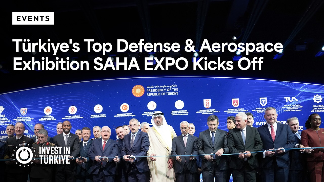 T&uuml;rkiye's Top Defense & Aerospace Exhibition SAHA EXPO Kicks Off