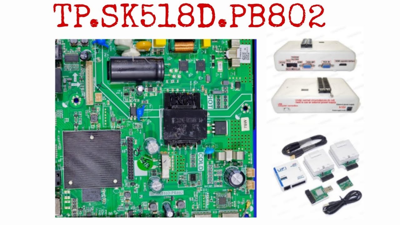 TP.SK518D.PB802/RECOVERY/RT809H/UFI EMMC READ_ INSTANT OLED QLED LCD LED TV SERVICE